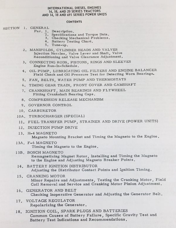 International Td18 Crawler Chassis Engine Service Parts Manual Catalog Set - Image 8