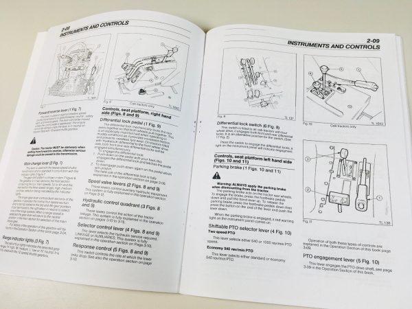 Massey Ferguson 300 Series Tractors Owners Operators Manual Instruction Book - Image 5