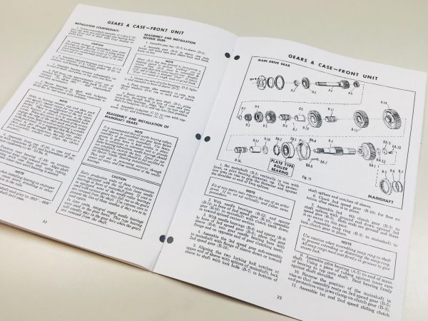 Dana Corp P8500 16 Speed Air Shift Spicer Transmission Service Manual - Image 4