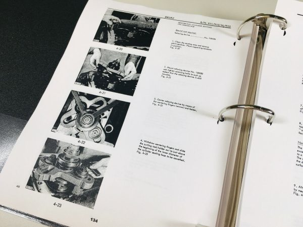 Case 752 Roller Deutz Engine Service Technical Manual Repair Shop In Binder - Image 10