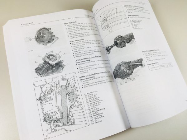 Kubota L3750 L4150 Tractor Service Repair Manual Technical Shop Book Overhaul - Image 8