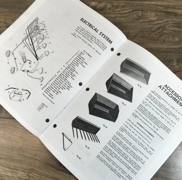 Gehl 3000 HL3000 Skid Steer Loader Parts Operators Manual Set Owners Catalog - Image 9