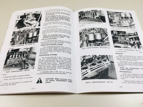 Massey Ferguson Mf 1105 1135 1155 Tractors Operators Owners Manual Maintenance - Image 6