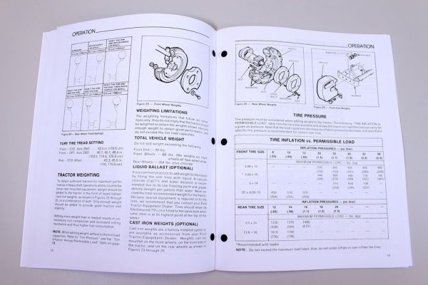 Ford 1500 Tractor Owners Operators Manual Parts Catalog Set - Image 6