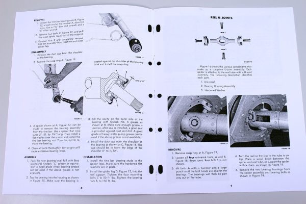 Set New Holland 495 Haybine Mower Conditioner Service Operators Owners Manual - Image 4