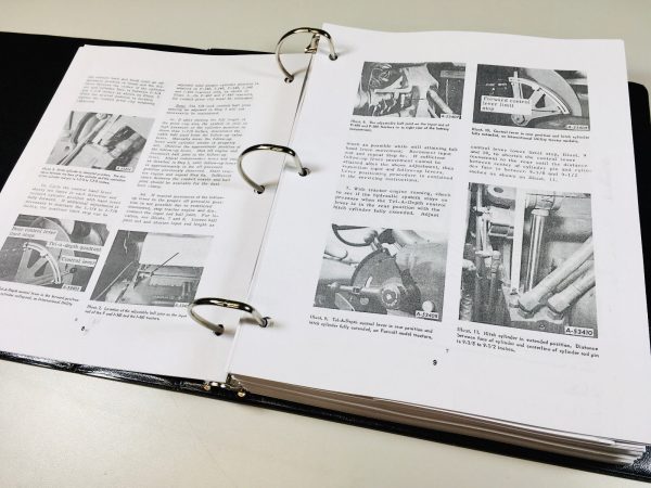 International 460 Diesel Gas Lp Tractor Service Manual Parts Catalog Repair Set - Image 3