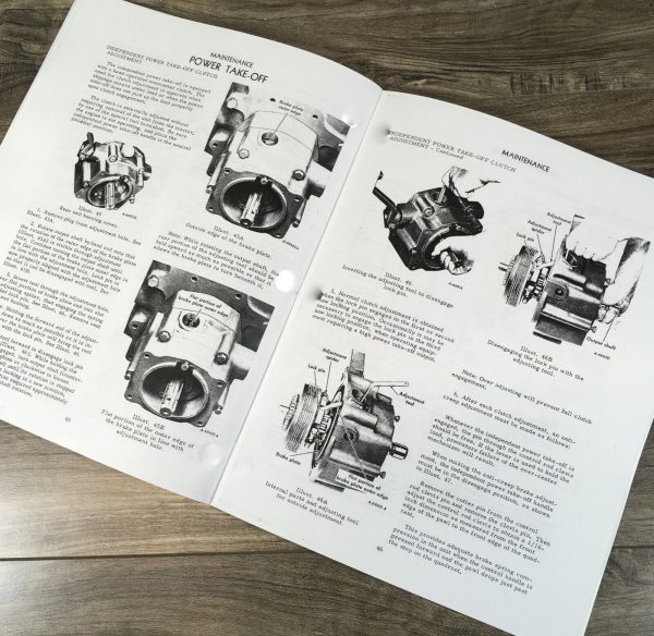 International 504 Diesel Tractor Parts Operators Manual Set Catalog Book D-188 - Image 12