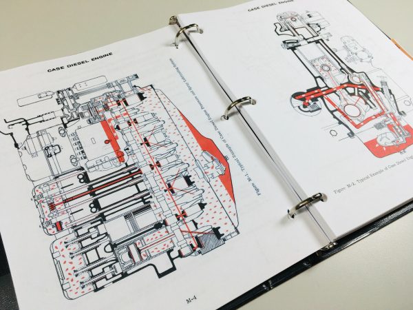 Case 1030 Series 1031 Gp Draft-O-Matic Tractor Service Manual Parts Catalog Set - Image 3