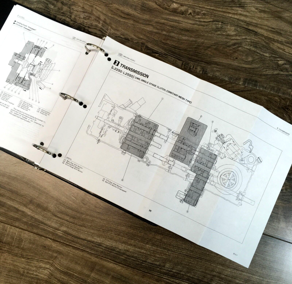 Kubota L3250 Tractor Service Manual Repair Shop Technical Workshop Book - Image 11