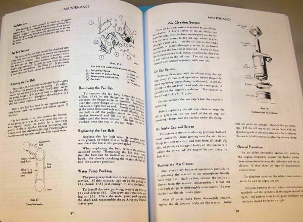 Farmall International Super H Hv Tractor Service Parts Operators Manual Lift All - Image 11