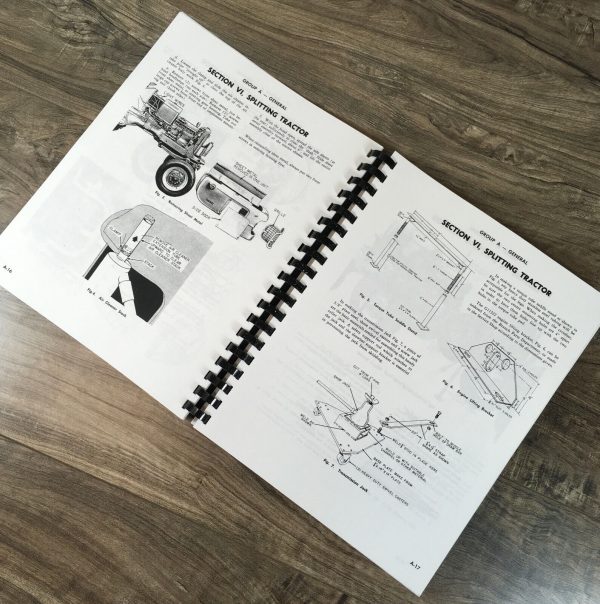 Case 311B General Purpose Tractors Service Manual Parts Set Pin 6095009 & After - Image 4