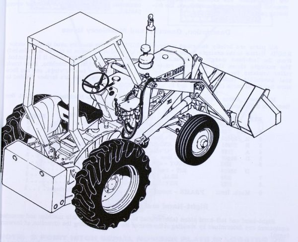 J I Case Model 26 26B Loaders For 480 480B Tractors Parts Catalog Manual E1124 - Image 2