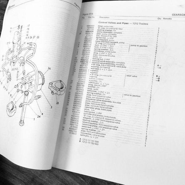 Case 885 990 995 1210 1410 1412 Tractor Parts Manual Set Catalog Assembly Book - Image 5