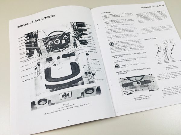 International Harvester 3616 Loader Tractor Operators Owners Manual - Image 5