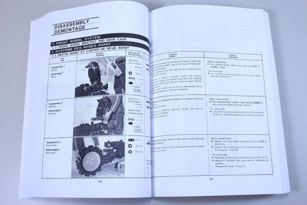 Kubota B5100 B6100 B7100 Tractor Service Operators Repair Shop Manual Book Set - Image 12