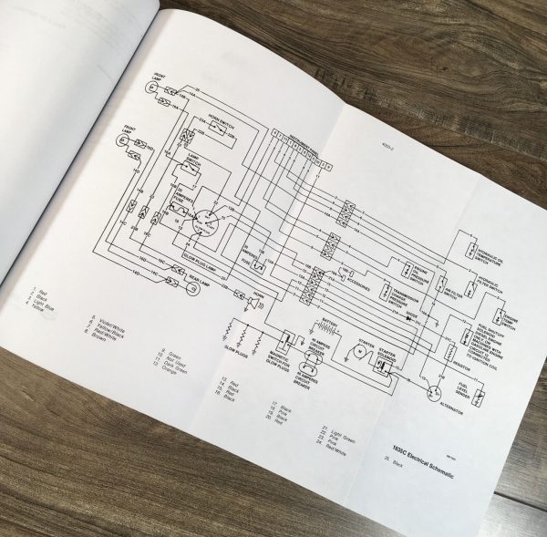 Case 1835C Skid Steer Uni-Loader Service Manual Parts Catalog Set Shop Book - Image 4