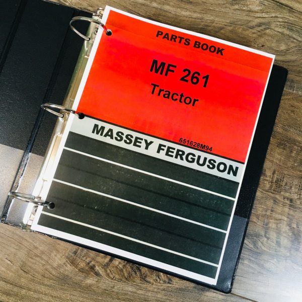 Massey Ferguson 261 Tractor Service Parts Manual Repair Shop Set Catalog Book - Image 5