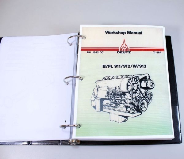 Case 1102 1102D 1102Pd Vibrating Roller Service Manual Deutz Repair Technical - Image 5