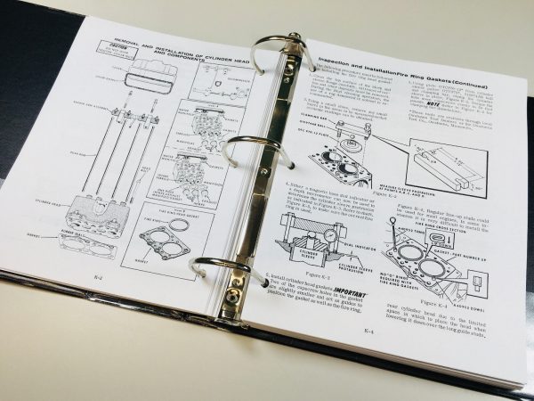 Case 740 741 742 743 744 Draft-O-Matic Tractor Service Manual Shop Book-Overhaul - Image 6