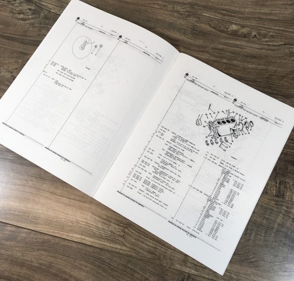Farmall International 444 Gas Tractor Service Parts Operators Manual Set C-153 - Image 11