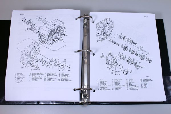 Case 850D 855D Crawler Dozer Loader Service Technical Manual Repair Shop Binder - Image 9