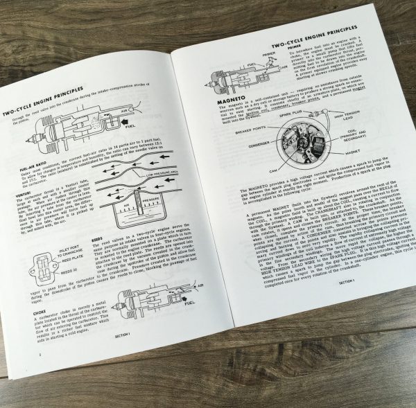 Lawn-Boy Mowers Service Manual Repair Shop Technical Workshop Mechanics Book - Image 8