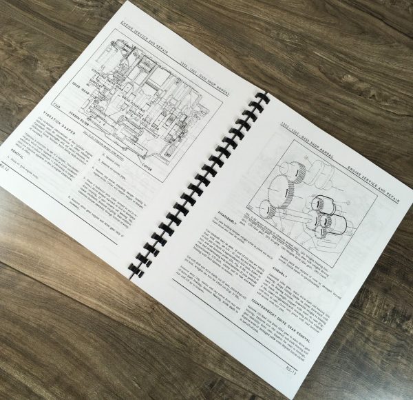 Minnie Moline G-450 Tractor Service Manual Repair Shop Technical Workshop Book - Image 2