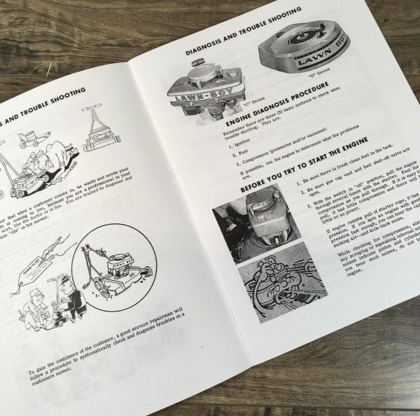 Lawn Boy Power Equipment Lawn Mower Diagnosis & Trouble Shooting Manual - Image 2