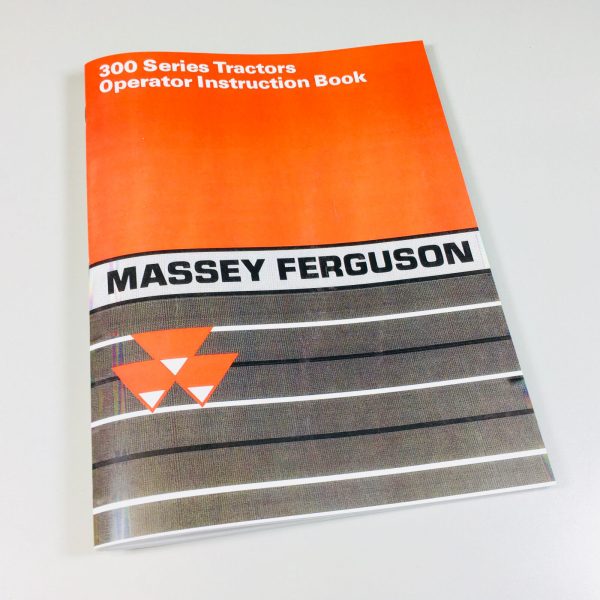 Massey Ferguson 390 390T 398 399 Tractors Owners Operators Manual