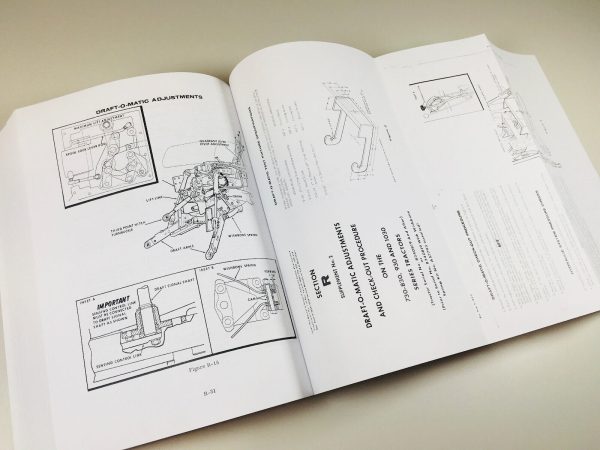 Case 732 733 734 832 Tractor Service Parts Operators Manual Prior To 8229000 - Image 9