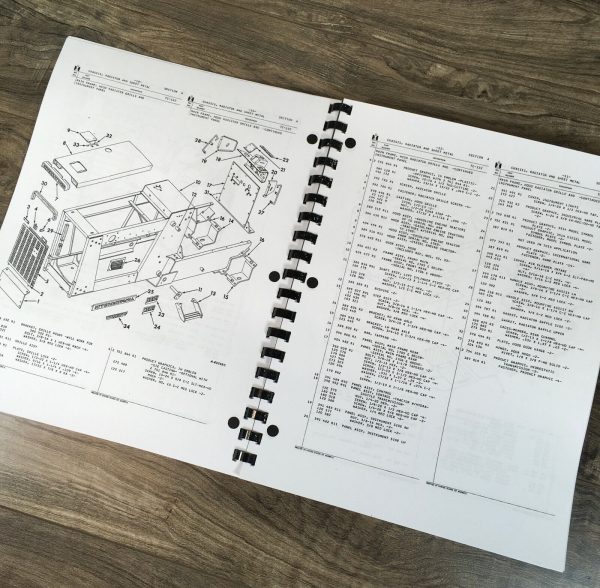 International 3514 Diesel Loader Tractor Parts Operators 3 Manual Set Book Ih - Image 5