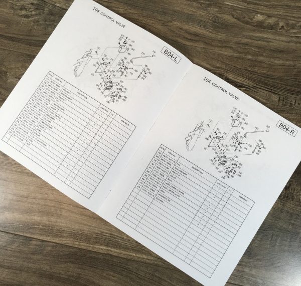 Kubota Bf400S Front Loader Parts Manual Catalog Book Assembly Schematics - Image 4