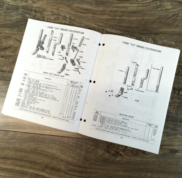 Case 700 Series 720 740 723 743 Two & Four Row Cultivators Parts Manual Catalog - Image 5