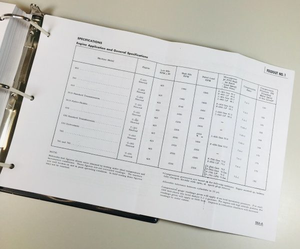 Farmall International 856 Tractor Service Manual Repair Technical Book Overhaul - Image 9