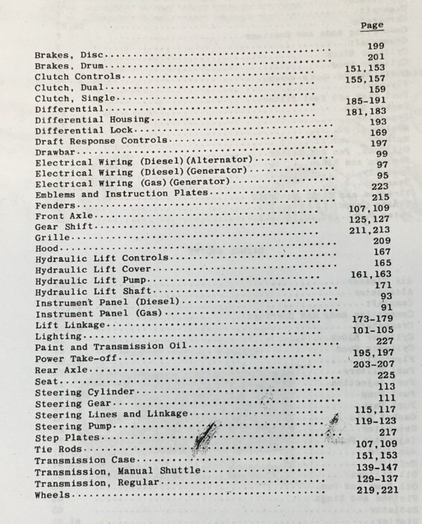 Massey Ferguson 3165 Wheel Tractor Parts Operators Manual Set Owner Catalog - Image 2