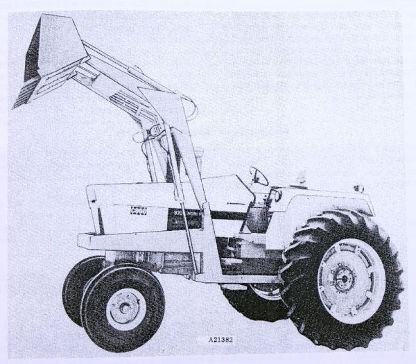 J I Case Model 70 Series Front End Loader Parts Catalog Manual No. A889 - Image 2