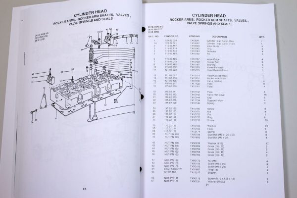 Long 2610, 2610Sd, 2610Dtc, 2610Dtc-Sd Tractor Parts Catalog Manual Book Numbers - Image 6