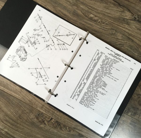 Case 680Ck Series B 680B Ck Loader Backhoe Tractor Parts Manual Catalog Book - Image 6