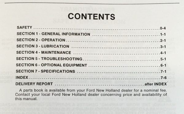 New Holland L-781 L-783 L-785 Skid-Steer Loader Operators Manual Owners Book NH - Image 2