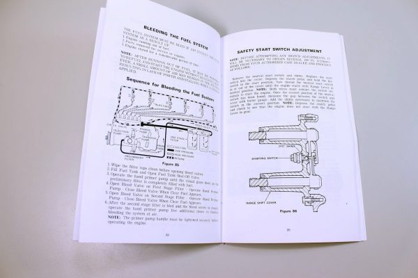 Case 1270 Tractor Operators Owners Manual Turbo Diesel Lubrication Maintenance - Image 8