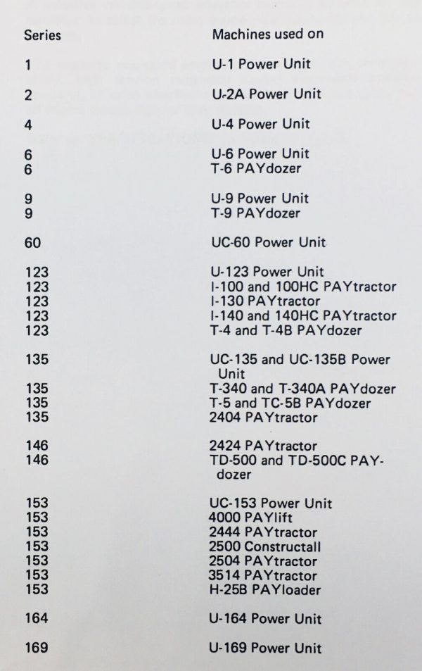 International I-130 Pay Tractor 4 Cylinder Gas Engine Service Manual - Image 9