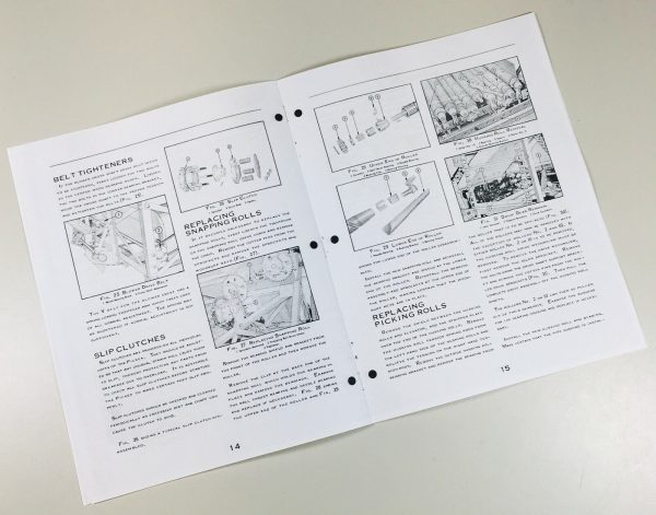 Massey Ferguson Number 5 Corn Picker Two Row Operators Owners Manual Maintenance - Image 4