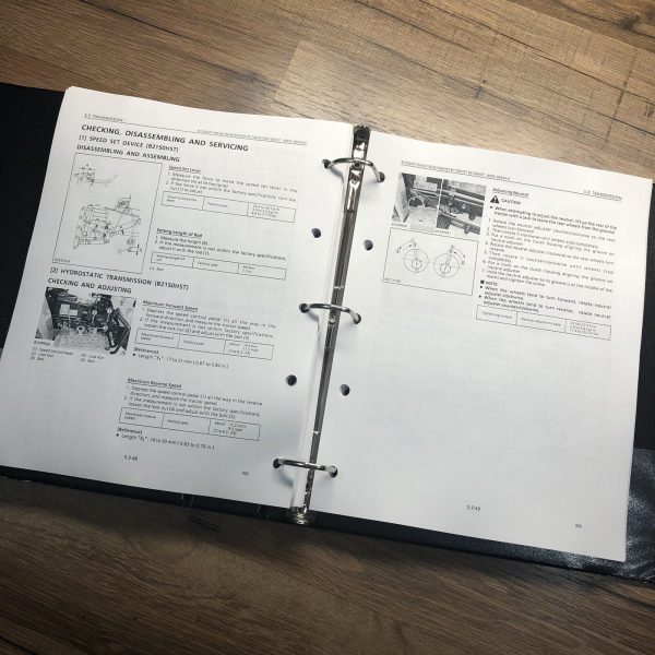 Kubota B1550 B1750 B2150 Tractor Service Repair Manual Shop Book Overhaul 558Pgs - Image 10