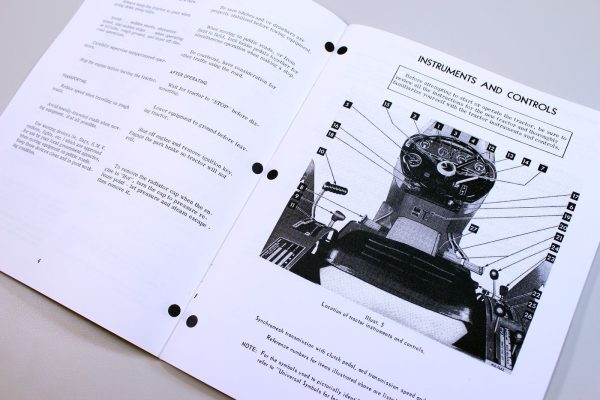International Harvester 464 Tractor Operators Owners Manual Maintenance - Image 4