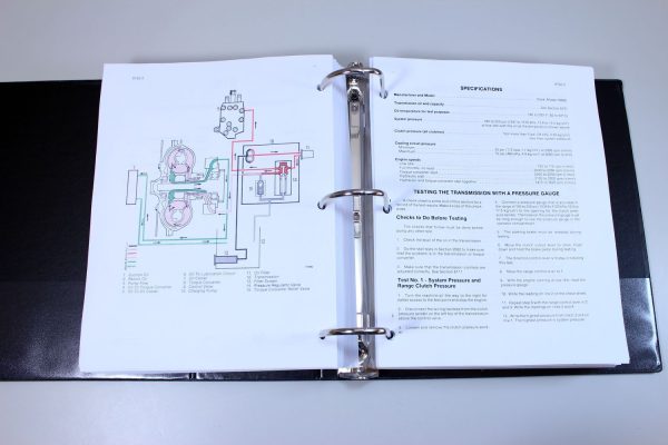 Case W14B Wheel Loader Service Technical Manual Repair Shop In Binder - Image 11