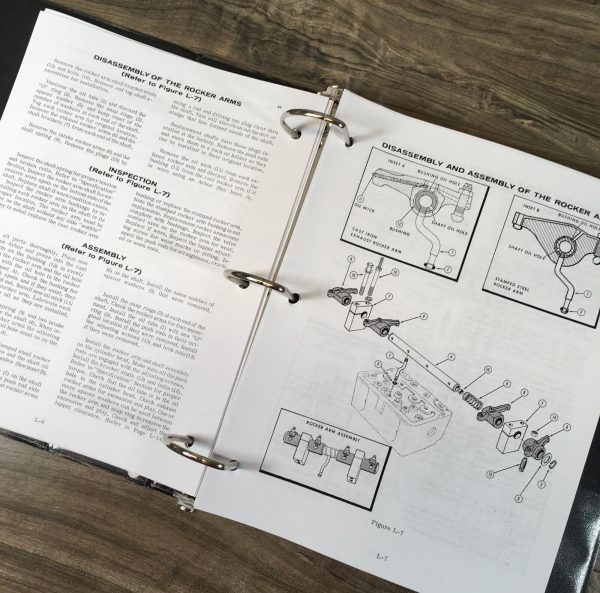 Case 680 Ck Construction King Loader 34 Backhoe Service Manual Parts Catalog Set - Image 7