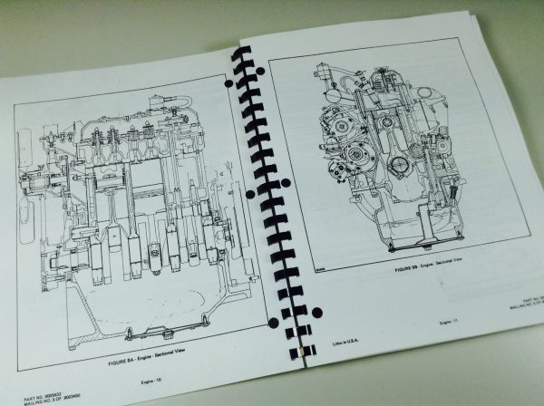 Allis Chalmers 5040 Diesel Tractor Service Repair Manual Technical Shop Book - Image 7