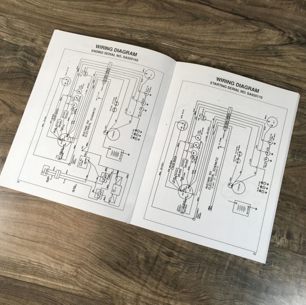 Mustang 910 Skidteer Loader Parts Operators Manual Set Catalog Owners Book - Image 10