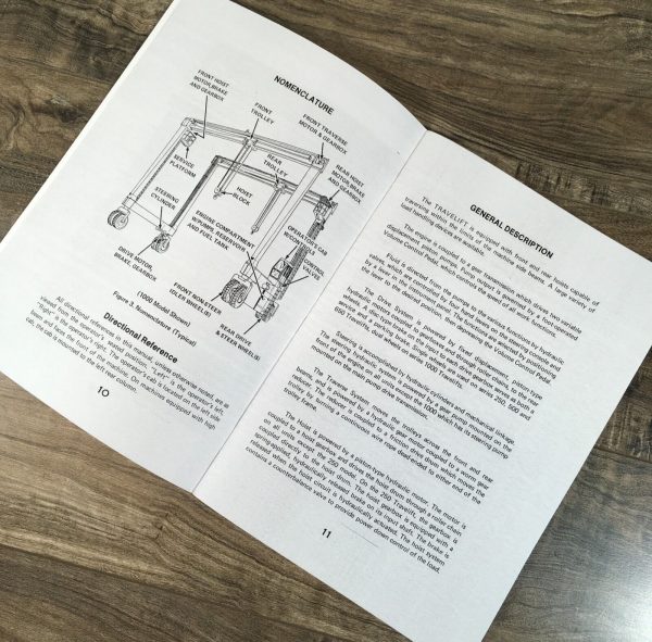 Case Drott 250B Travelift Parts Catalog Operators Manual Set SN 6206306-After - Image 12