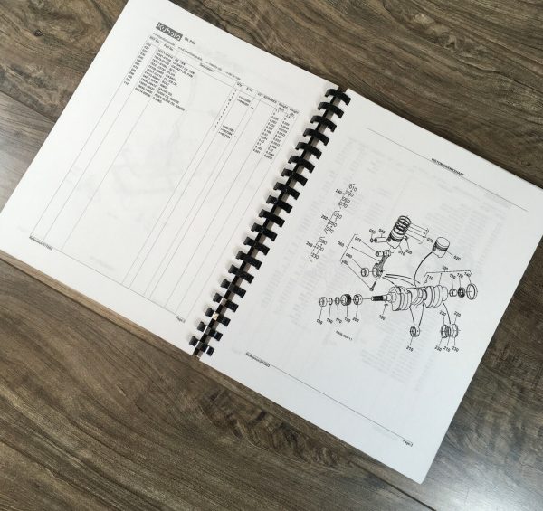 Kubota B1550Hst-D Tractor Parts Assembly Manual Catalog Exploded Views Numbers - Image 4